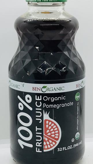 Ben Organic Pomegranate 946ml.