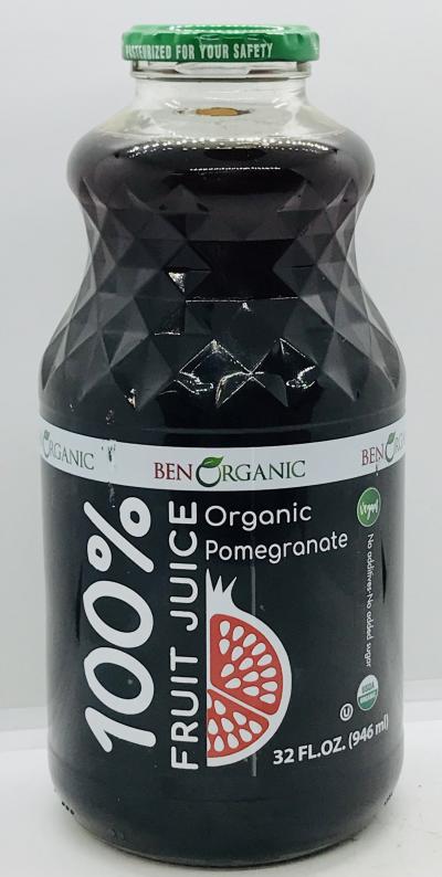 Ben Organic Pomegranate 946ml.