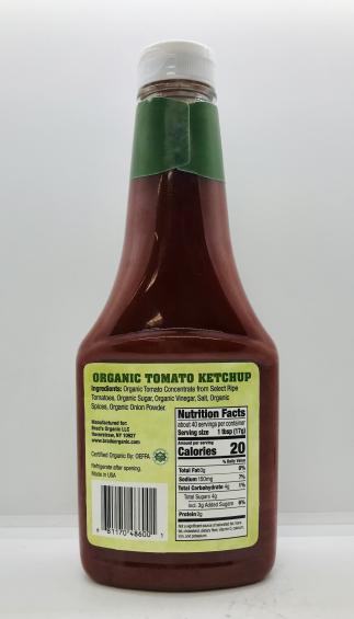 Brad'S Organic Ketchup 680g.