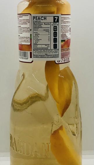 Bagdan Peach Compote 1L.