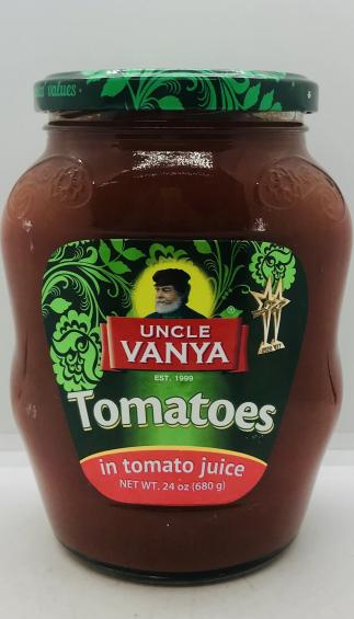 Uncle Vanya Tomatoes In Juice 680g.