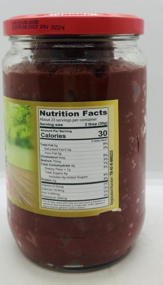 Royal Valley Tomato Paste 700g.