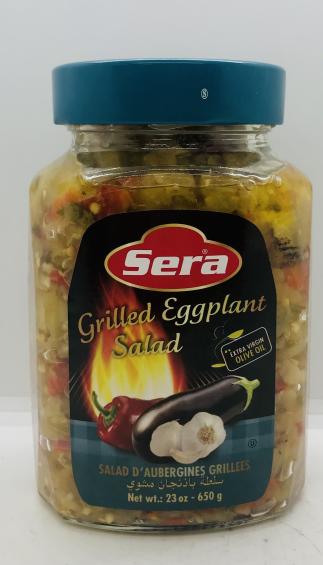 Sera Grilled Eggplant Salad 650g.