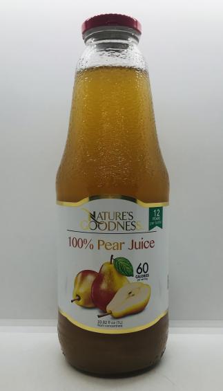 Nature's Goodness Pear Juice 1L.