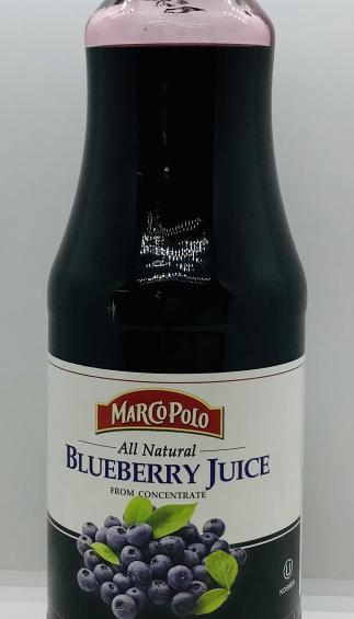 Marco Polo Blueberry Juice 1L.