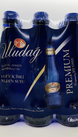 Uludag Premium Sparkling Water 1.5L.