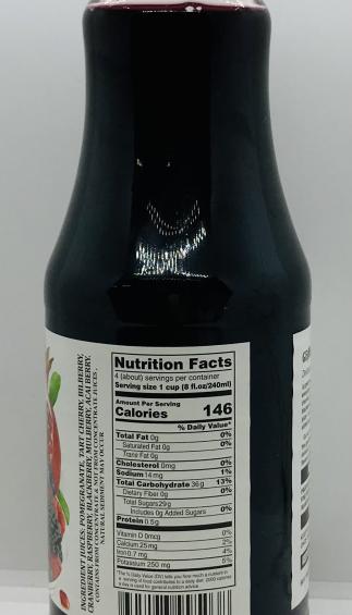 Geohills Total Berry Juice 1L.