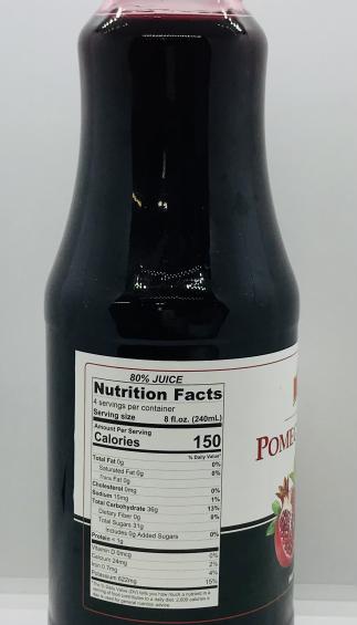 Marco Polo Pomegranate Juice 1L.