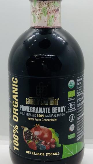 Georgia's Natural Pomegranate Berry 1L.