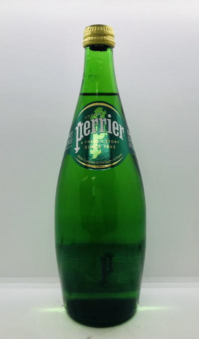 Perrier Carbonated Mineral Water 750mL.