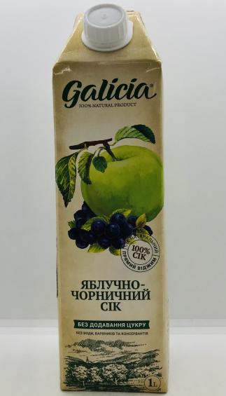 Galicia Apple-Blueberry Juice 1L.