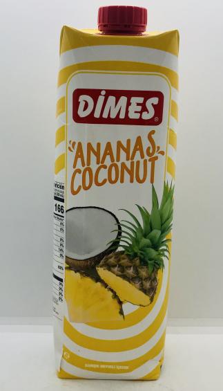 Dimes Pineapple Coconut Drink 1L.