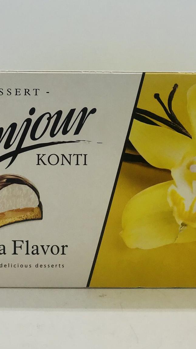 Konti Bonjour Vanilla 232g.