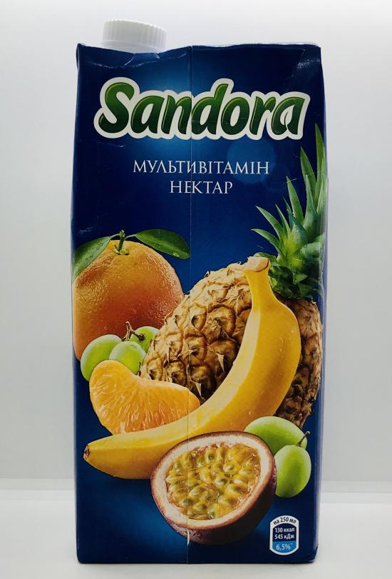 Sandora Multifruit Nectar 2.0L.