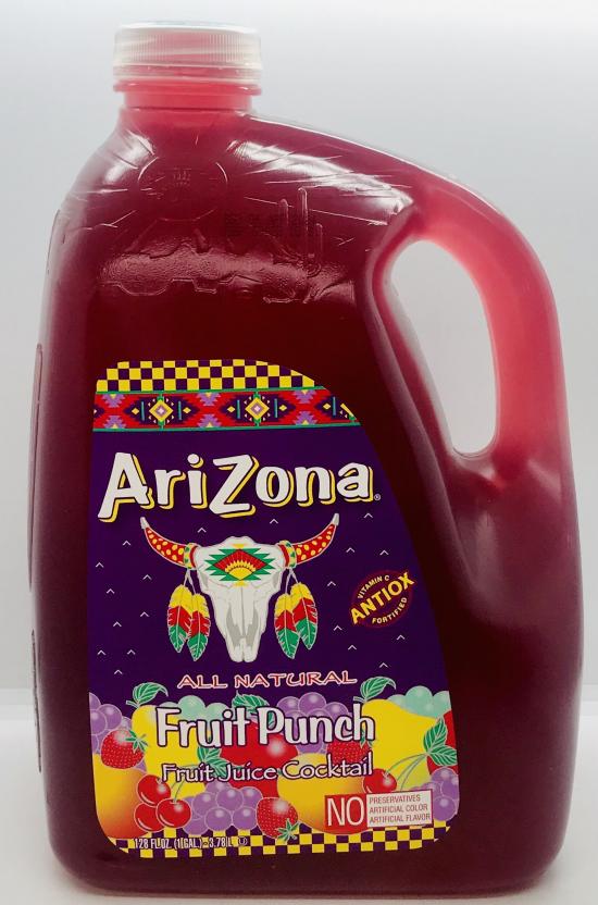 AriZona Fruit Punch 3.78L.