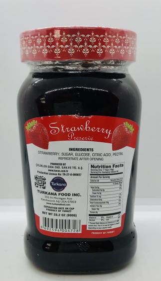 Tunas Strawberry Preserve 800g