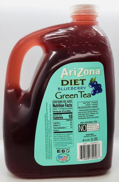 AriZona Green Tea 3.78L.