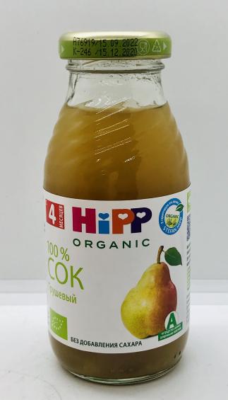 Hipp Organic Pear Juice 200ml