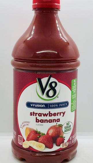 V8 Strawberry Banana 1.36L.