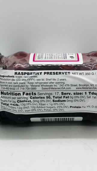 ABC Raspberry Preserve 350g