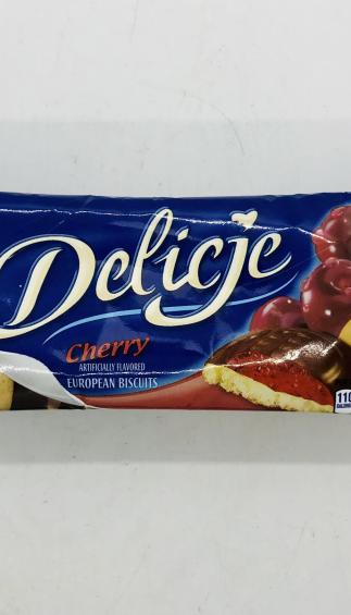 Delicje Biscuits Cherry 147g.