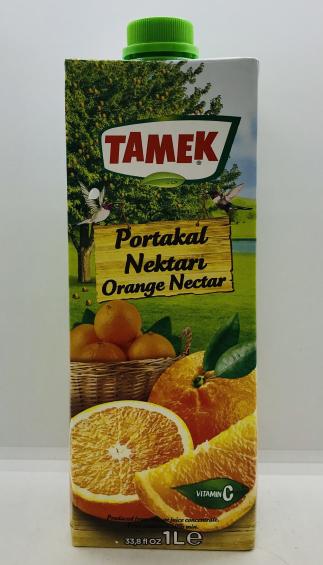 Tamek Portakal Nectar Orange 1L.