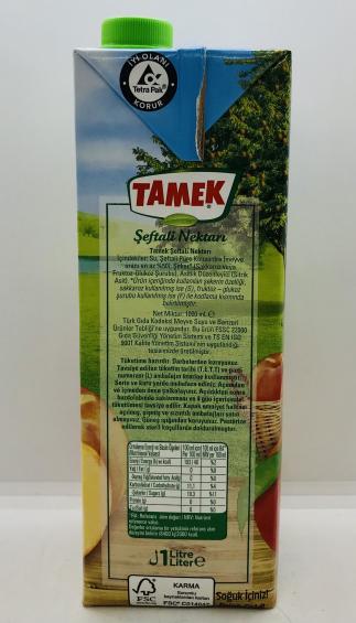 Tamek Peach Nectar 1L.