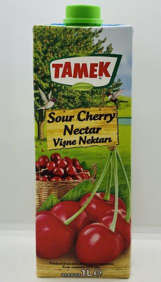 Tamek Sour Cherry Nectar 1L.