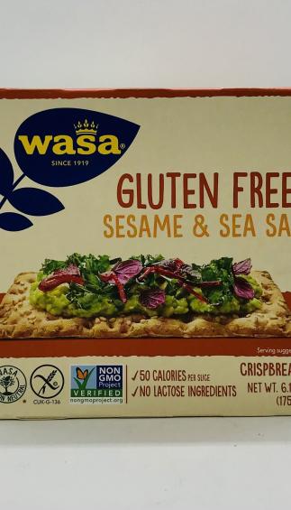 Wasa Sesame & Sea Salt Gluten Free 175g.