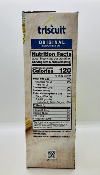 Triscuit Original w. Sea Salt 240g.