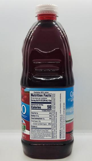 Ocean Spray Light Cranberry 1.89L.