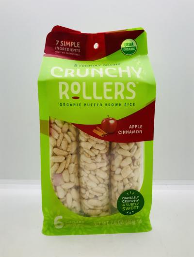 Crunchy Rollers Apple-Cinnamon 75g.