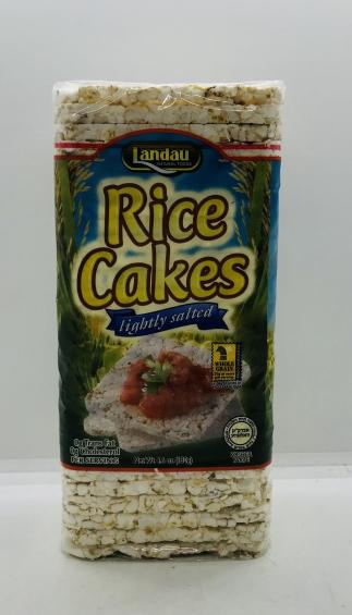 Landau Rice Cakes Lightly Salted 130g.