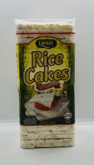 Landau Rice Cakes Unsalted 130g.