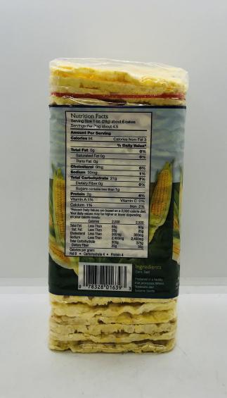 Landau Corn Cakes Lightly Salted 130g.