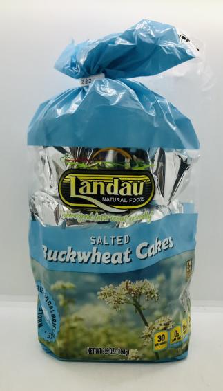 Landau Salted Buckwheat Cakes 100g.