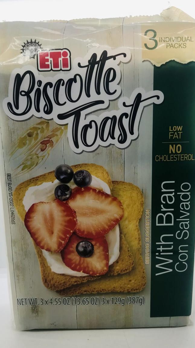 Eti Biscotte Toast 387g.