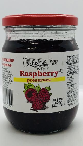 Schedyk Raspberry Preserves 600g