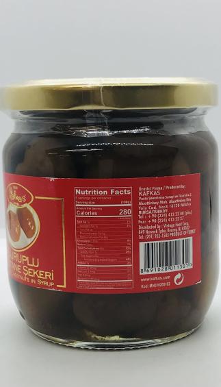 Kafkas Chestnuts In Syrup 500g