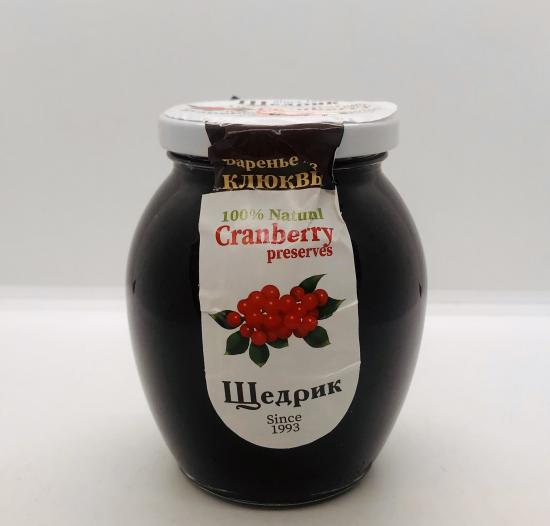 Shedrik Cranberry Preserves 470g