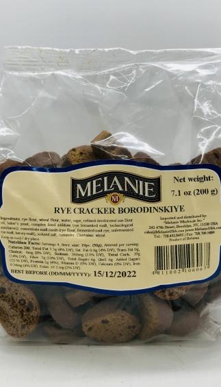 Melanie Rye Cracker 200g.