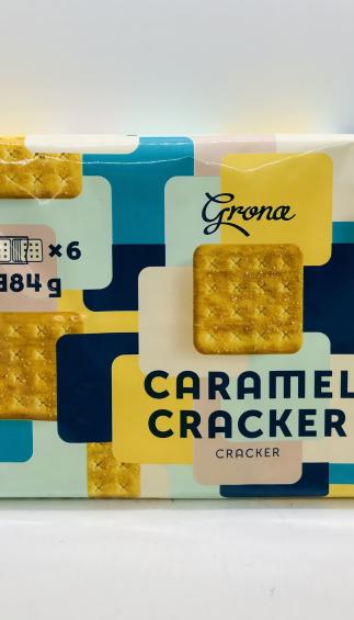 Grona Caramel Cracker 384g.