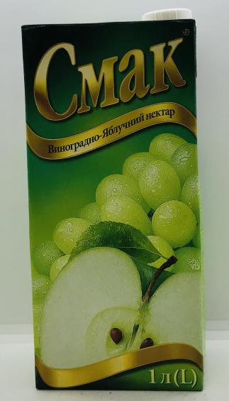 Smak Grape Apple Nectar 1L.