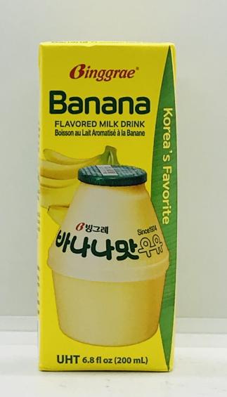 Binggrae Banana Flavored Milk Drink 200ml.