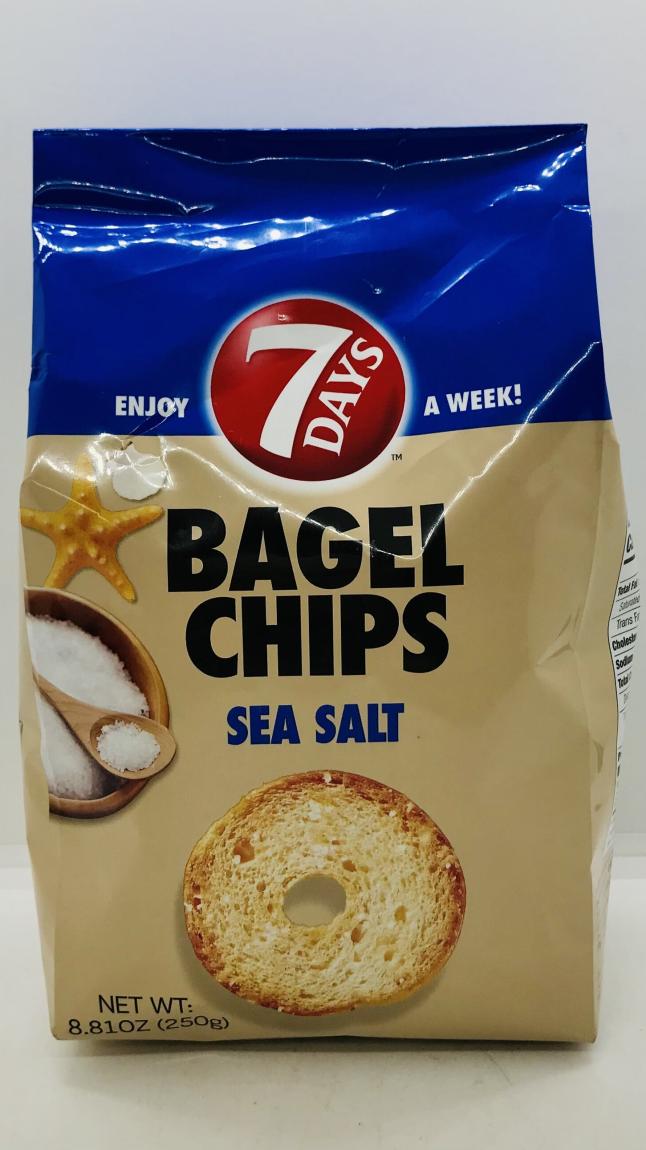 7Days Chips Sea Salt 250g.