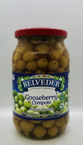 Belveder Gooseberry Compote 900g