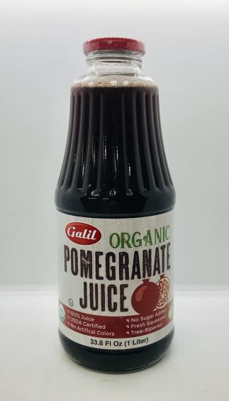 Galil Organic Pomegranate Juice 1L