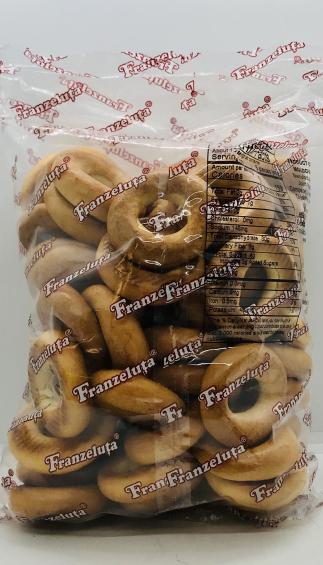 Franzeluta Crisp Bread Rings & Eggs 500g.