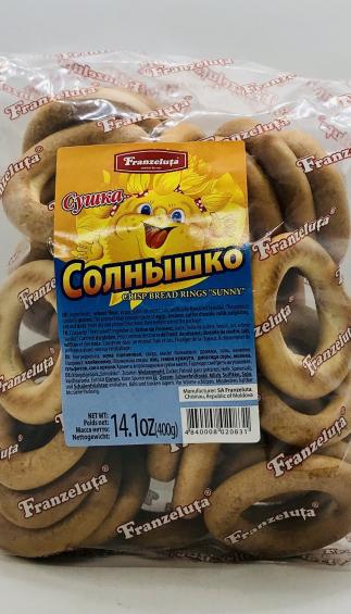 Franzeluta Crisp Bread Rings Sunny 400g