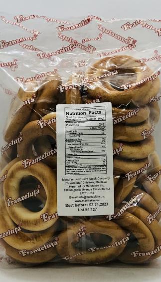 Franzeluta Crisp Bread Rings Sunny 400g